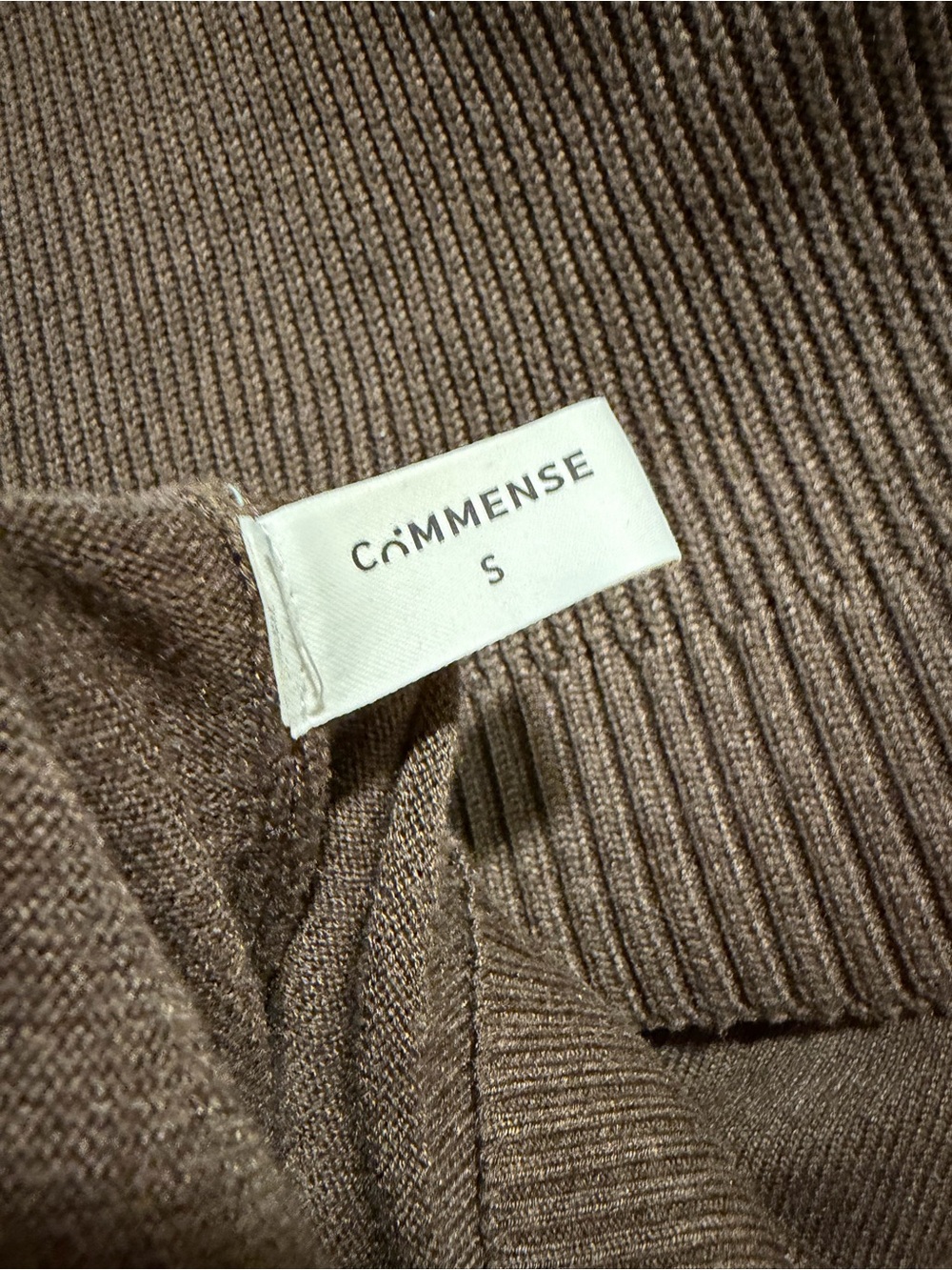 Patchwork Layered Ribbed Knit Sweater - Picture 5 of 6